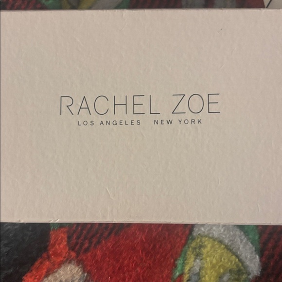 Rachel Zoe Gold Beaded Card Case & Beaded Charm with Red and Yellow Accents - Picture 4 of 4
